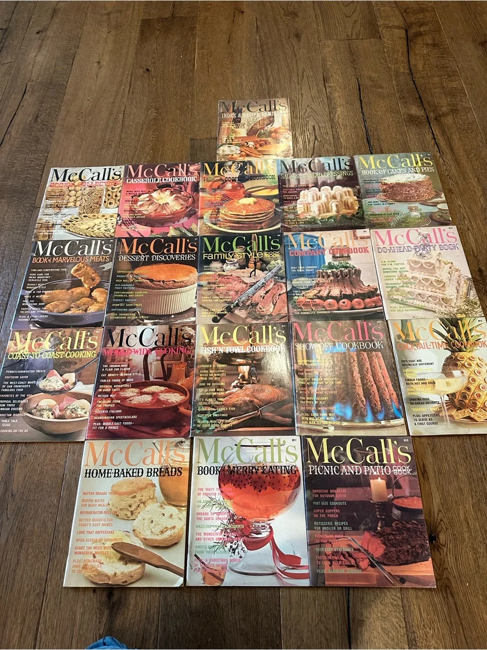 Vintage Complete set Mc’Calls Cookbooks